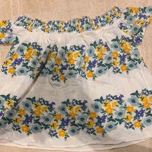 Floral Off-Shoulder Top